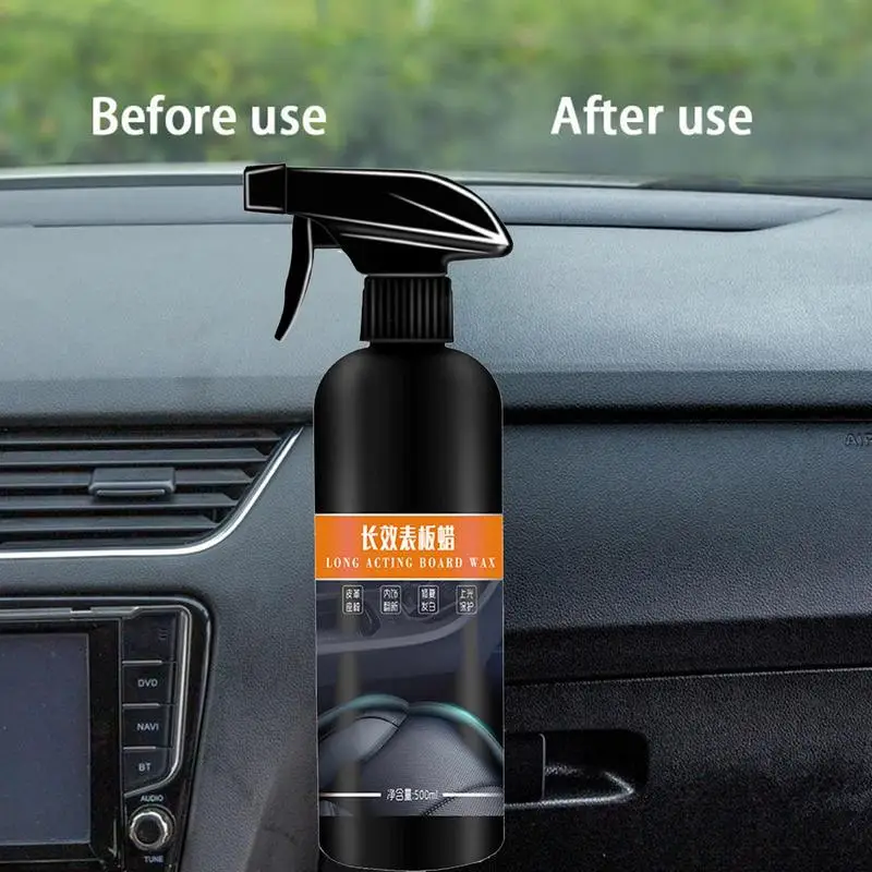 Car Cleaner Spray Sprayable Car Rearview Mirrors Car Leather Cleaner Interiors Doors Car Rear Bumpers Car Cleaner Leather Seat