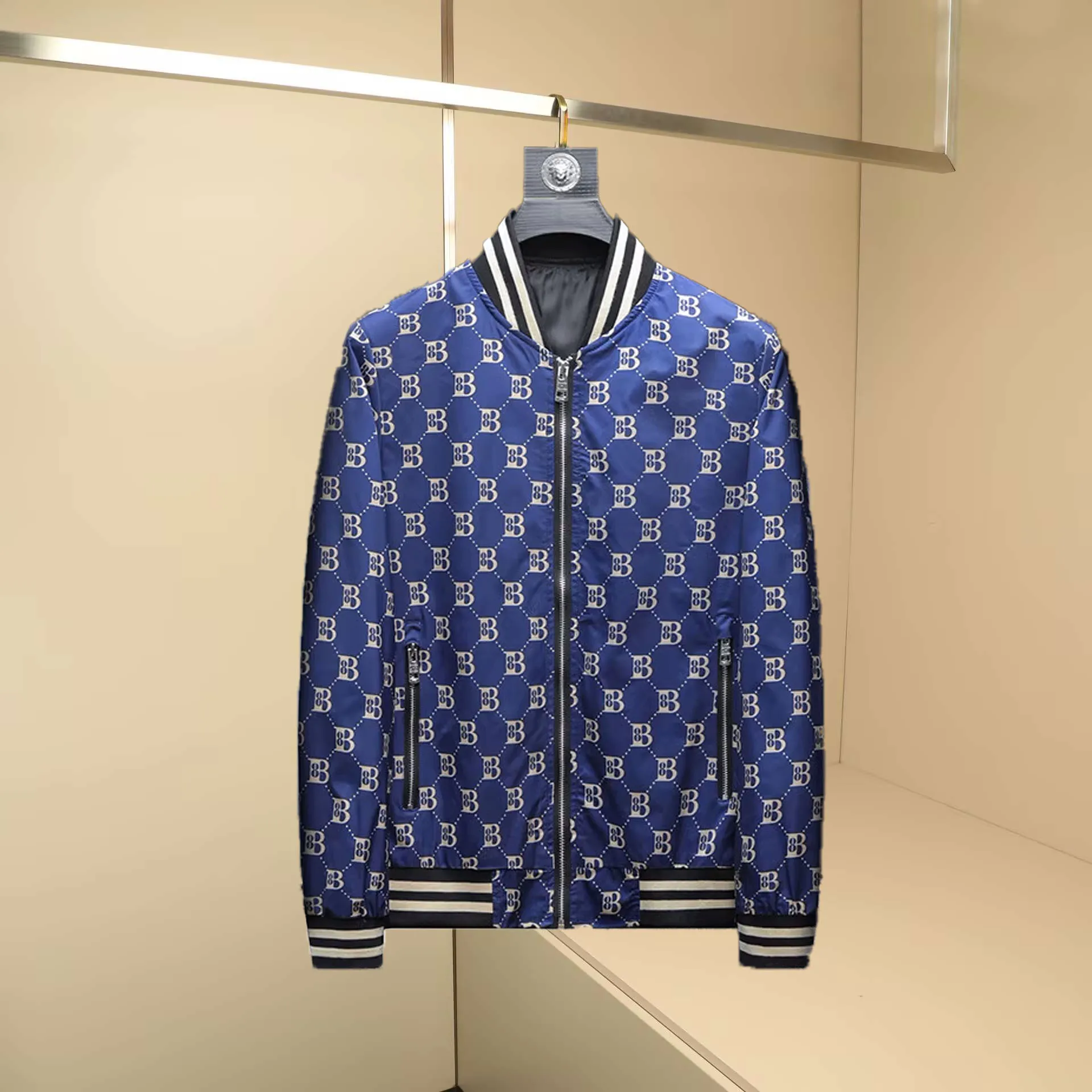 

Высококачественная мужская куртка с длинным рукавом и круглым вырезом, модный городской дизайн, дышащий полиэстер, весна-осень