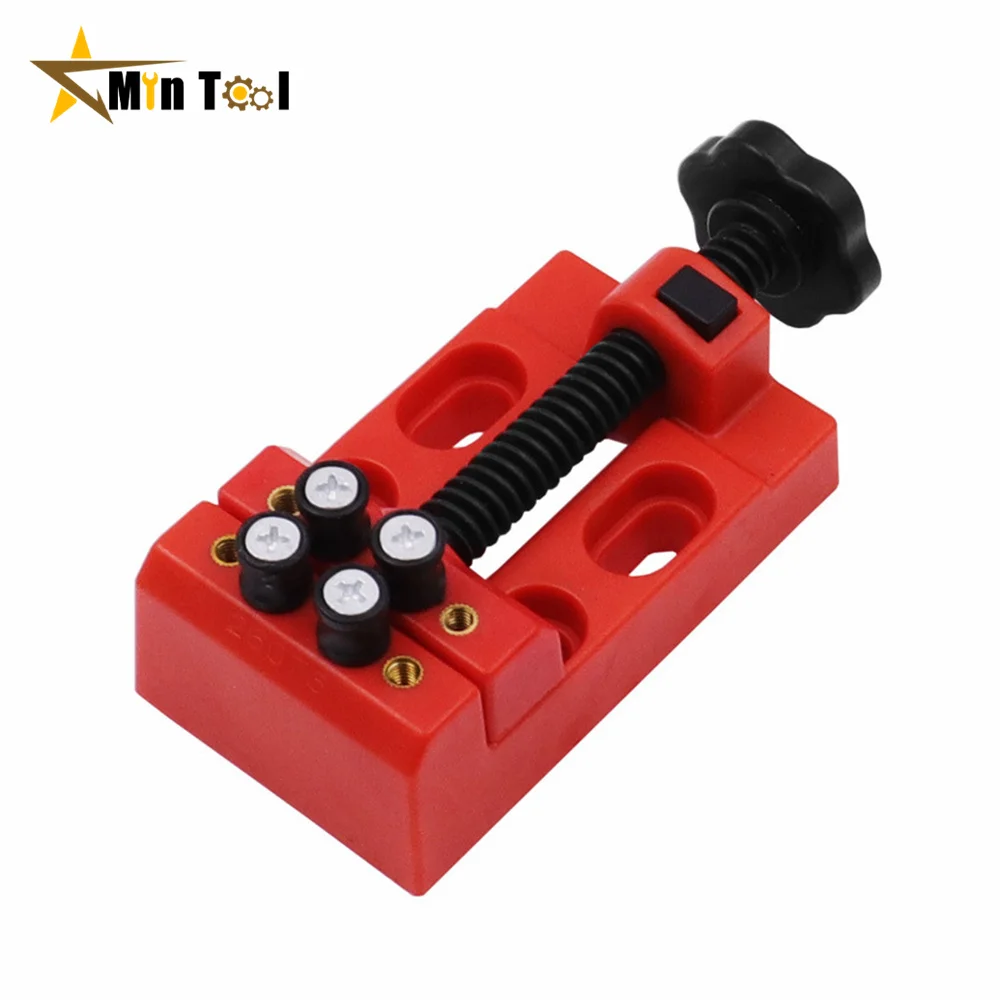 Quick Eight-hole Vise Fixed Clamps Clamping Bed Table Vice Carving Bench Clamp Clock Jewelry Repair Bench Vise Tool for DIY Tool