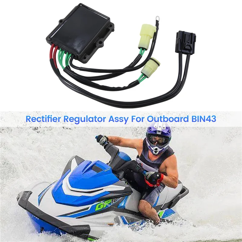 

6AW-81960-00-00 Регулятор выпрямителя в сборе, для подвесного двигателя Yamaha BIN43 6AW-81960