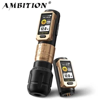 Ambition Soldier Pro 520 máquina de tatuaje inalámbrica carrera ajustable 2,2-4,2mm pluma de tatuaje par 520g.cm Motor Sin Núcleo 2400mAh