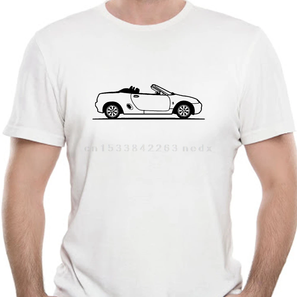 Motorholics Mens Original Sketch MG F T-Shirt S - 5XL