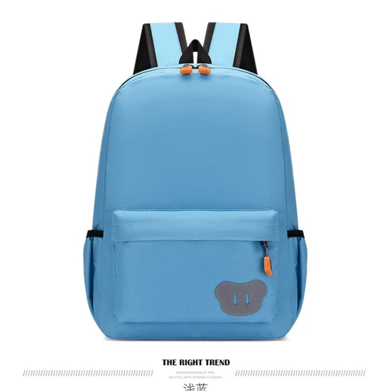 Handbags Casual Candy Color Student Backpack Large Capacity Fashion Backpack Soft for Office Travel School Korean BackPack