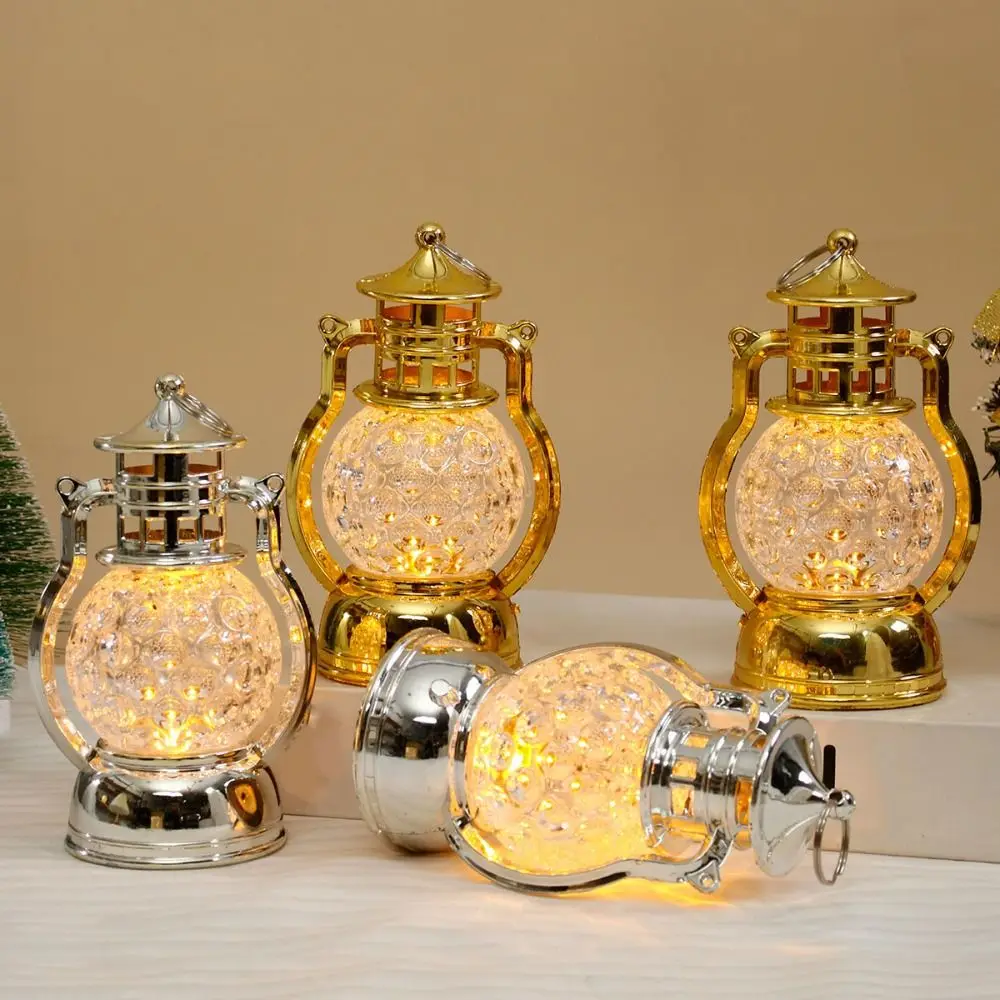

Flameless Christmas LED Lights New Year Warm Light Christmas Electronic Light Smokeless Portable LED Atmosphere Lamp Restaurant