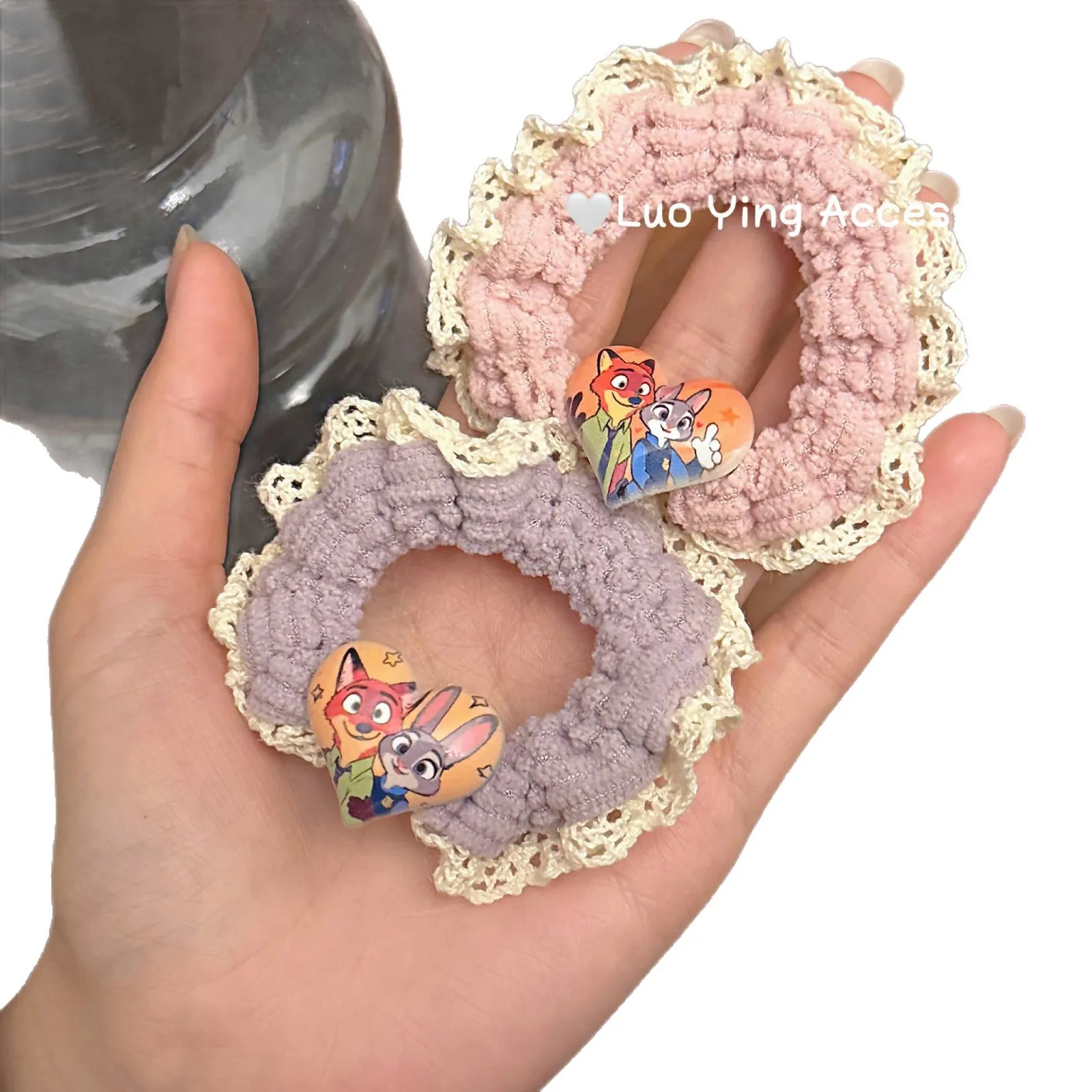 10/50 جديد لـ Zootopia 2 أربطة شعر وربطات شعر عالية المرونة ومتعددة الاستخدامات ربطات شعر حلوة وإكسسوارات هدية الكريسماس #6