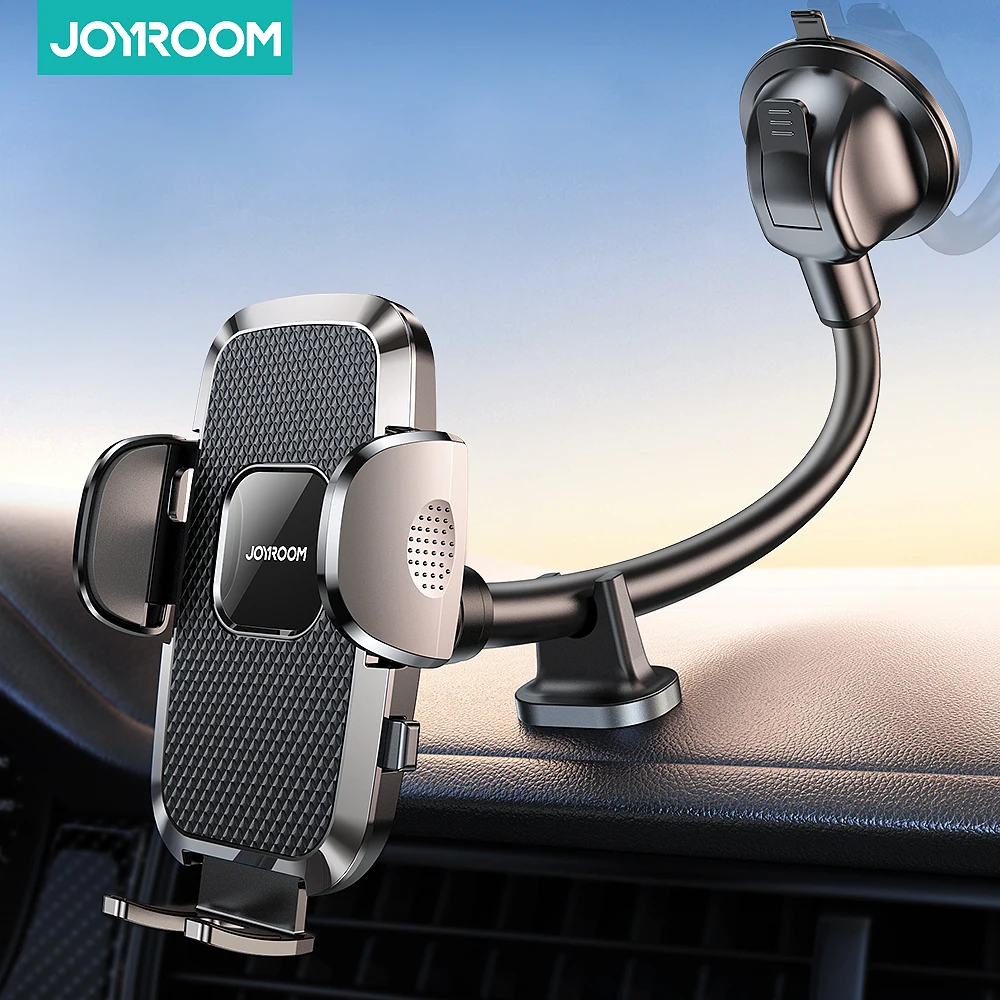 Joyroom Support de téléphone de voiture, 360 ° annuler est vue universelle mains libres auto évent flexible bras long support de téléphone JR-ZS259