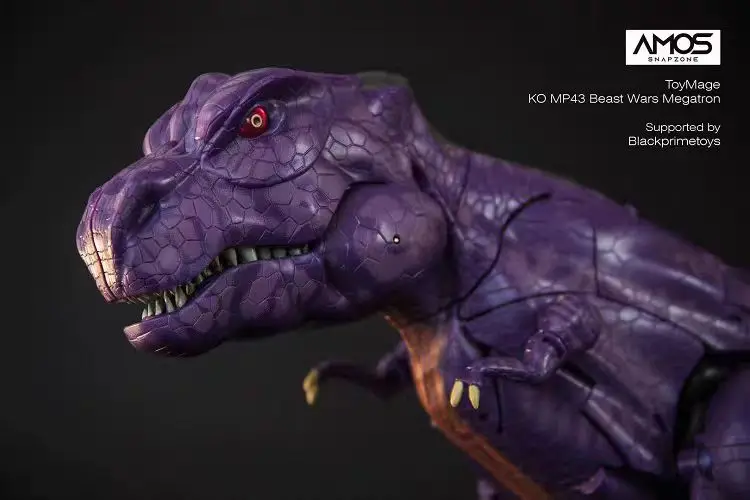 변신 장난감 향상된 티라노사우루스 렉스 MP 스케일 MP-43 MP43 비스트 슈퍼 워리어 맨 BW 액션 인형