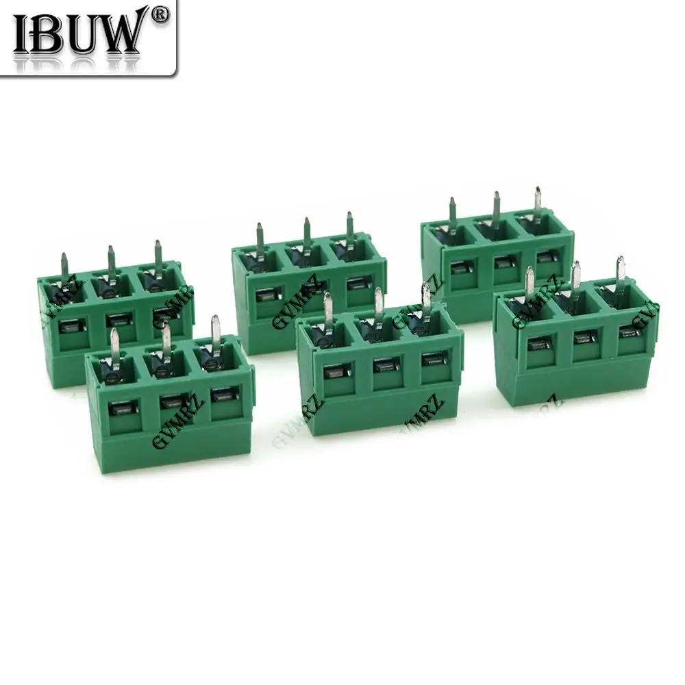 10PCS  2PIN 3PIN  KF127-2P KF127-3P Screw Terminal Blocks KF127 5.08mm PCB for 2P 3P Wires Terminal 2PIN 3PIN 5.08mm