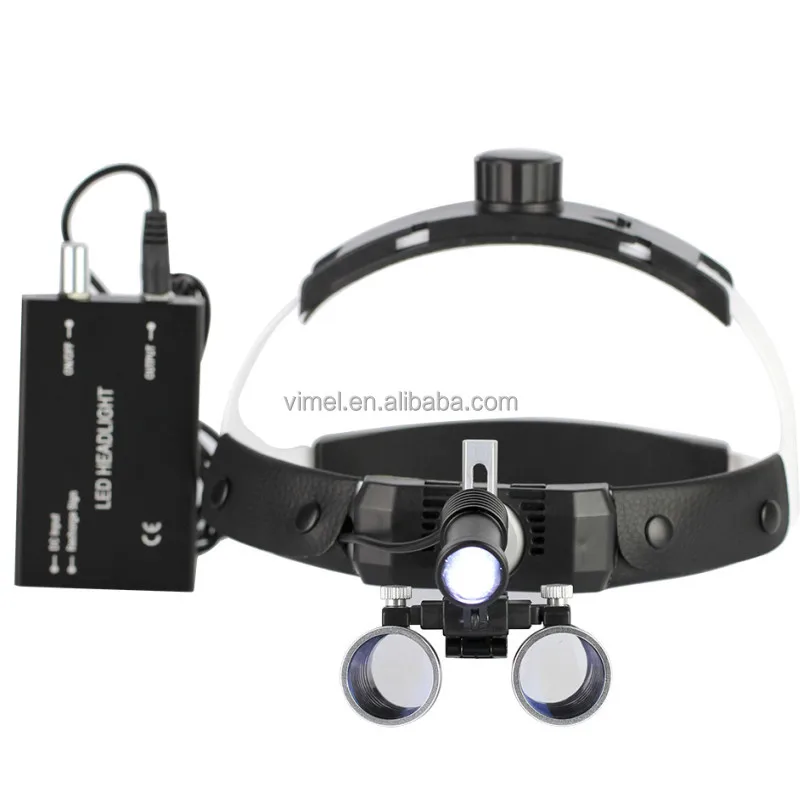 Dental Loupes 2.5X 3.5X For Sale With Wireless Led Headlight Dental Equipment