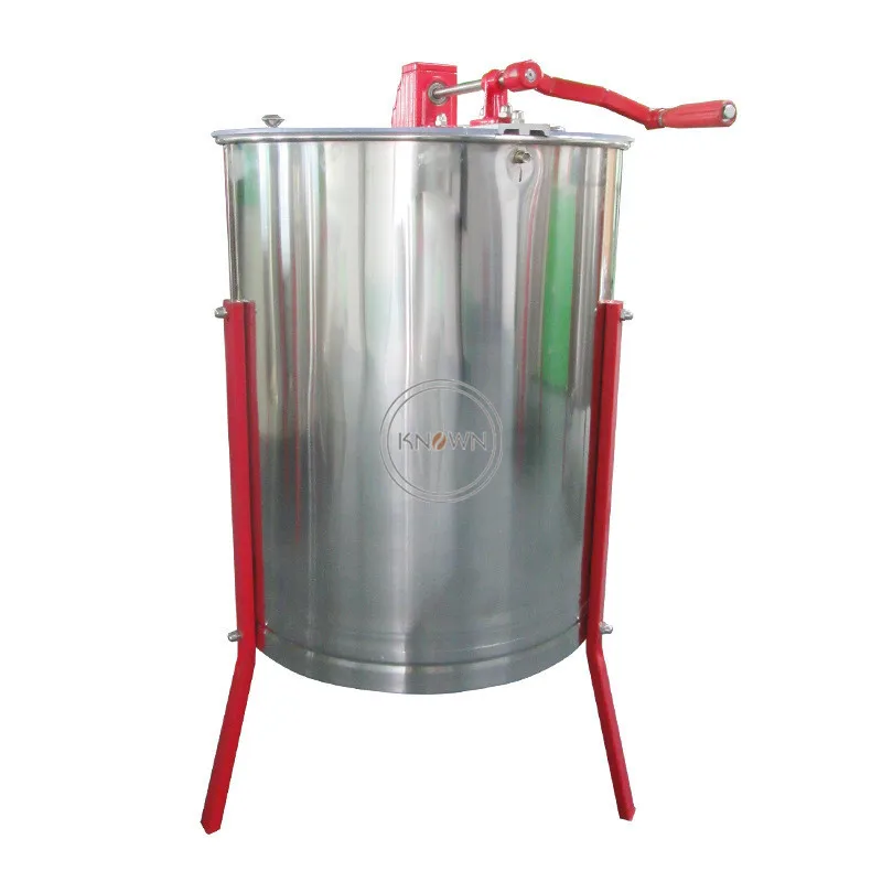 Commercial 4 Frame Manual Honey Extractor Beekeeping Machine Honey Bee Extractor Honey Used Honey Extractoor Beekeeping Plant