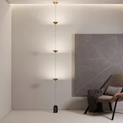 Nordische moderne Wohnzimmer Flur Hintergrund Wand Stehlampe Schlafzimmer Nachttisch Wand leuchte verstellbare Beleuchtung Innendekoration