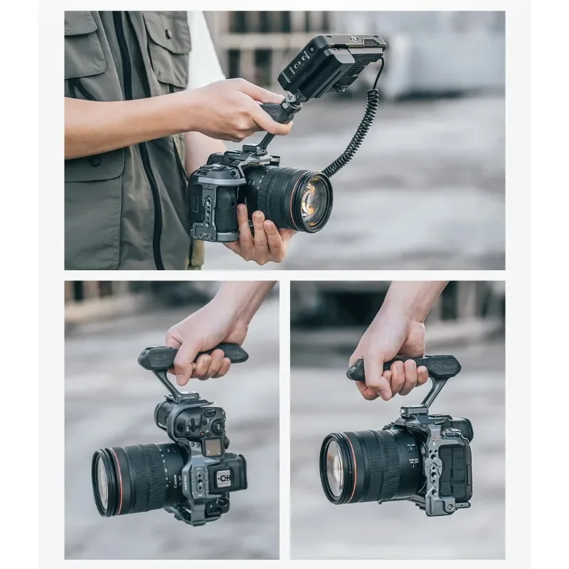 FALCAM F22 تركيب سريع سلسلة يدوية كاميرا أرنب قفص عالمي عالمي مقبض وعاء مقبض الملحقات المحمولة