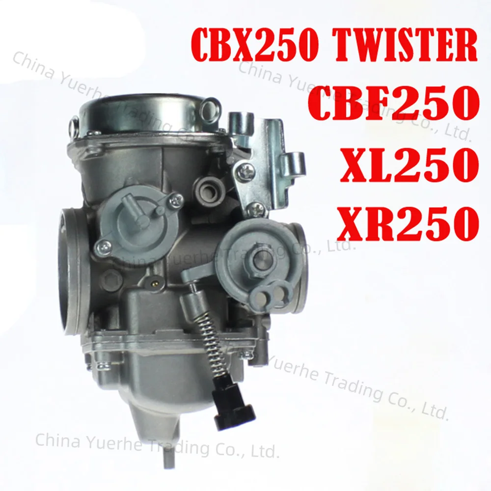 

Fit For CBX250 TWISTER CBF250 XR250 TORNADO Motorcycle Carburetor 250cc 32mm XL250 CBX XR CBF 250 Carb