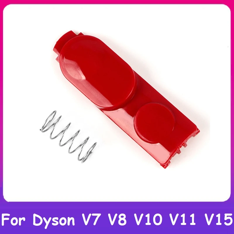 For Dyson V7 V8 V10 V11 V15 Vacuum Cleaner Head Clip Latch Tab Button Vacuum Cleaner Parts Switch Button With Spring