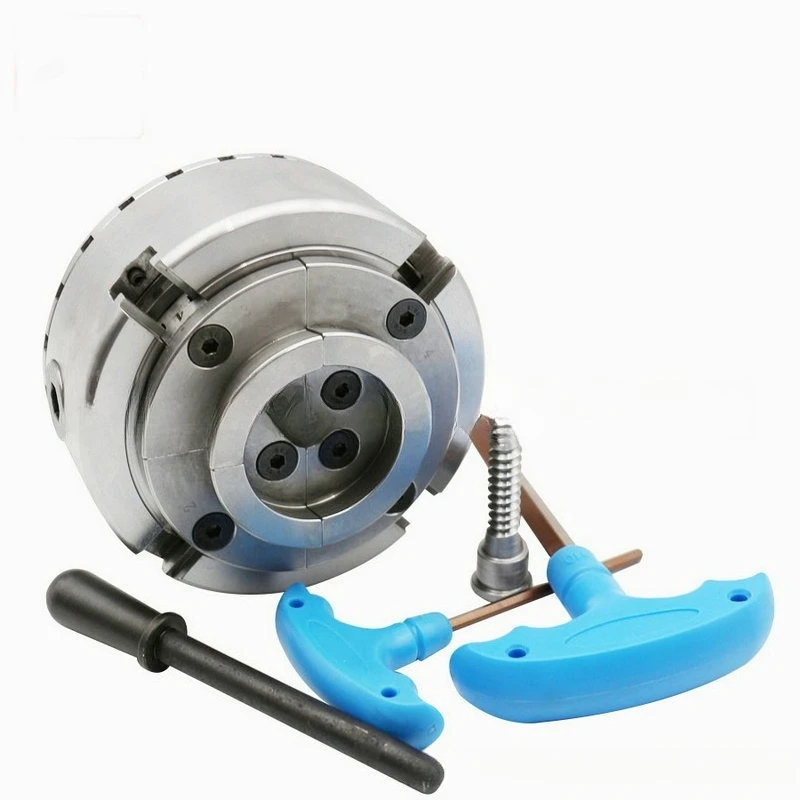 

Woodworking machinery chuck 4 inch 10mm clamping outer support dual-purpose chuck
