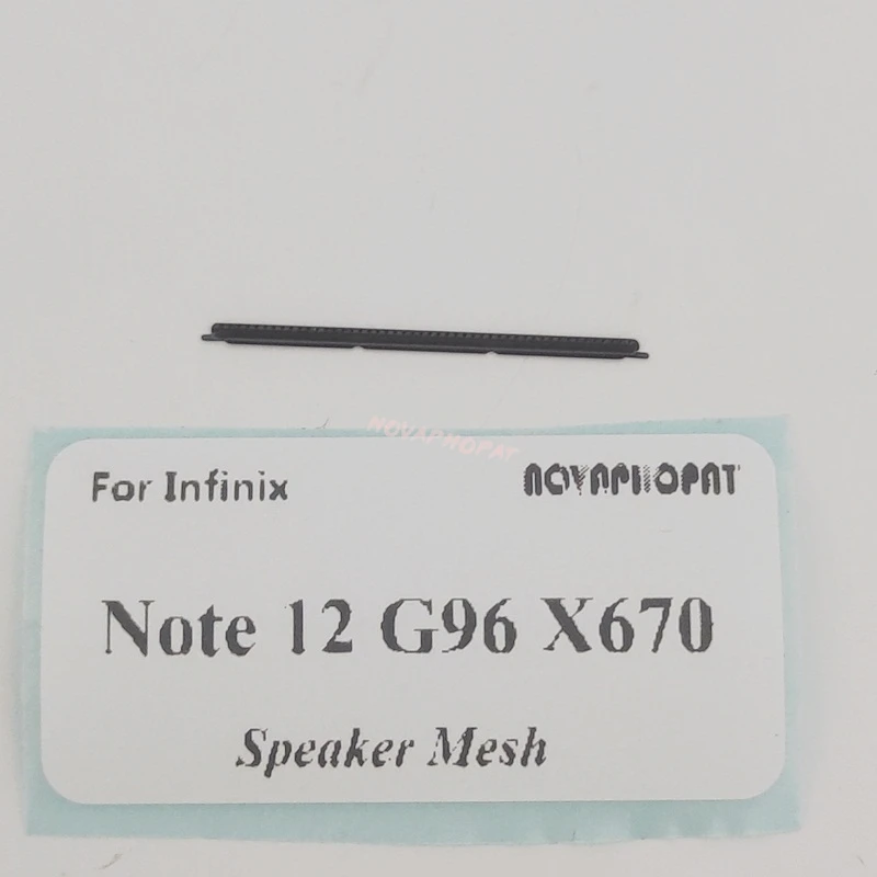 Novaphopat Anti Dust Earpiece Mesh Net For Tecno Pova 2 LE7 Neo LE6 Pouvior 4 LC7 Spark 6 Go KE5 KE5J Ke5k Speaker Earpiece Mesh