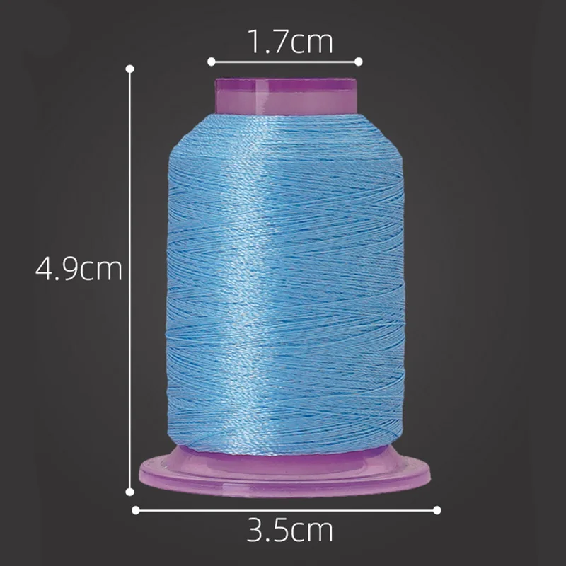 120D/2 Polyester Embroidery Thread 550 Yards Each Spool For Brother Singer Household Industrial Machine Hand Embroidery Sewing