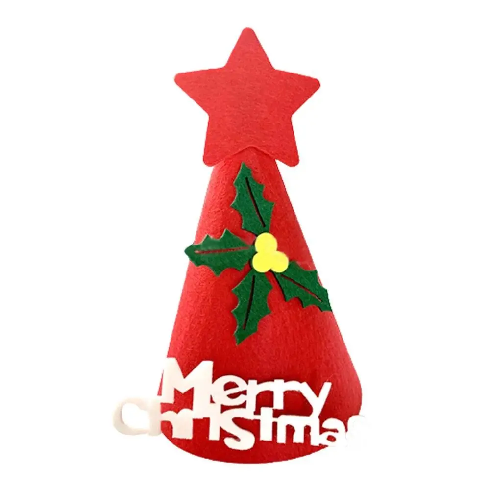 

Festive Supplies Santa Claus Merry Christmas Hat Christmas Cartoon Santa Claus Hat Felt Animal Party Hat Families