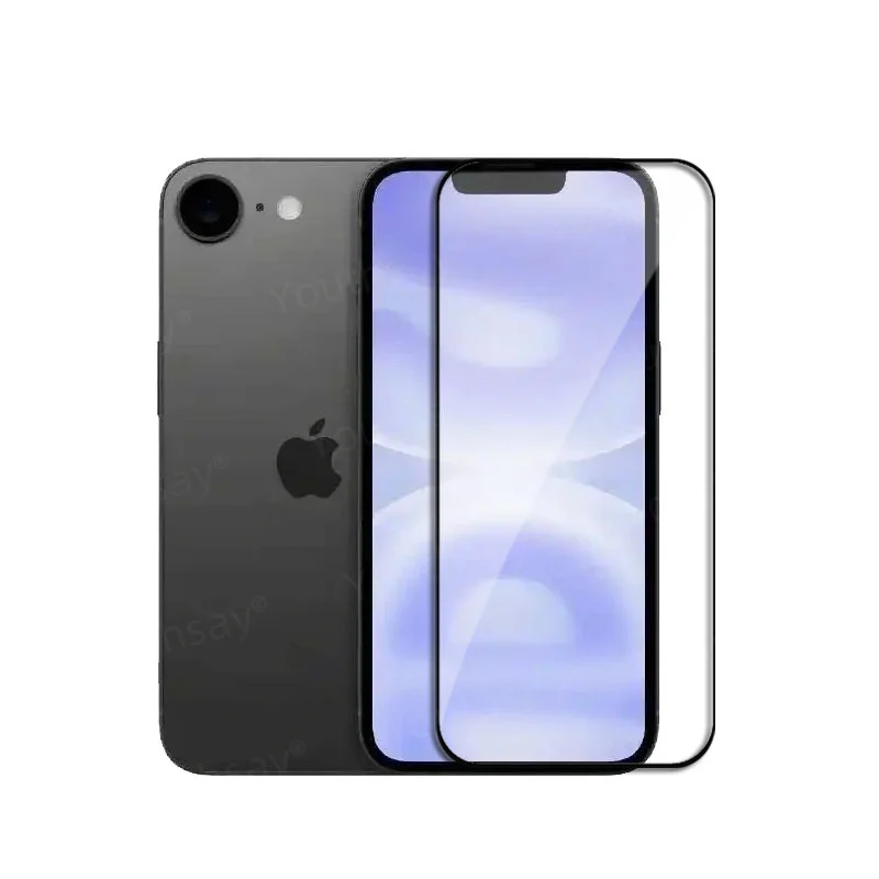 6in1 Glass For iPhone 16e Tempered Glass iPhone 16e SE4 SE 2025 Screen Protector HD Phone Camera Lens Film iPhone 16e image 2