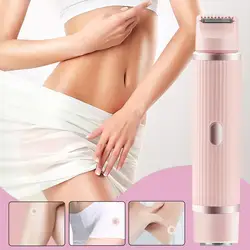 Lady Private Part Hair Shaver Trimmer Epilator Bikini Trimmer Electric Razors Body Hair Removal Epilator Double Head Trimmer