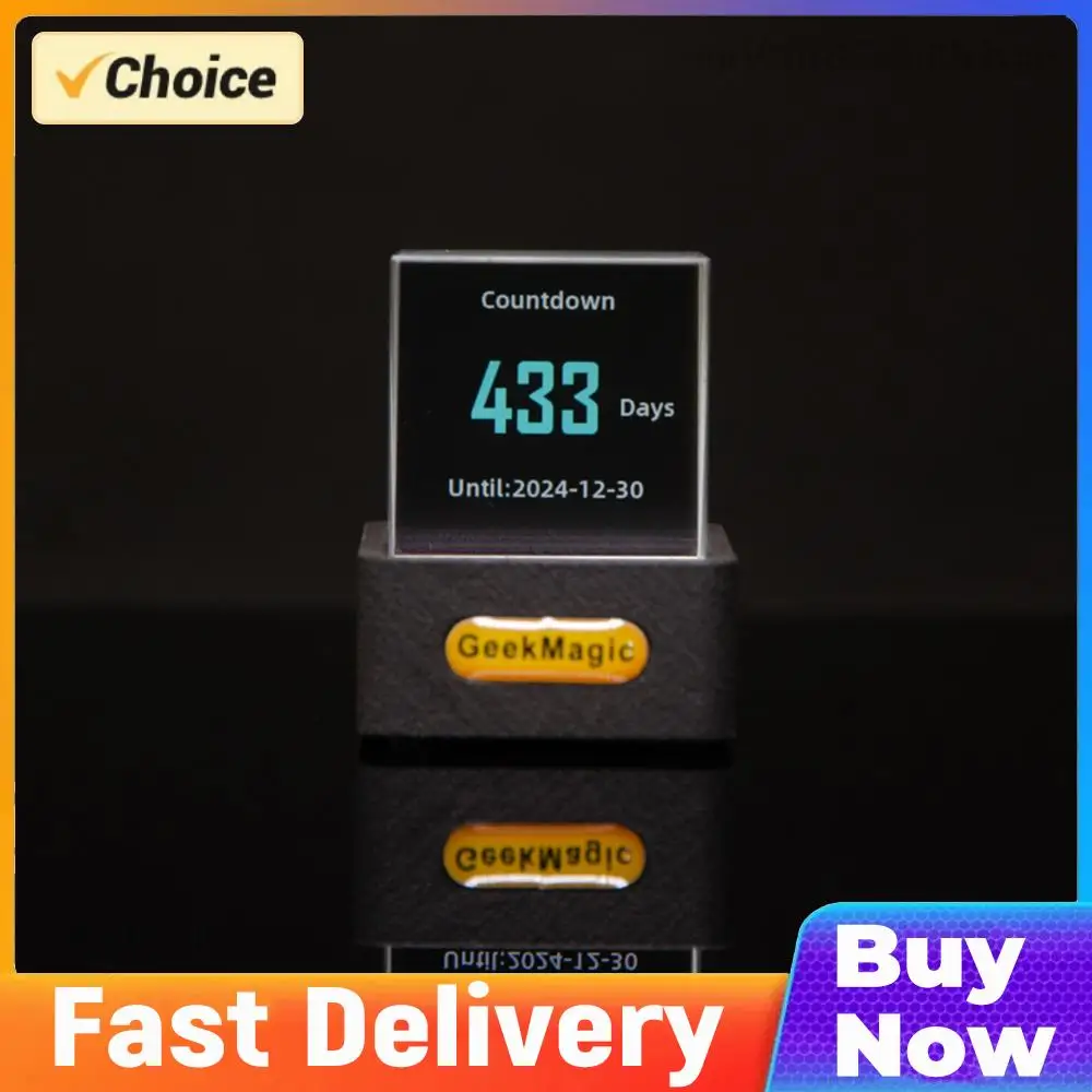 

Голографический настольный смарт-дисплей Crystal Cube для фотографий, цифровая Wi-Fi метеостанция с часами и альбомом GIF-анимаций