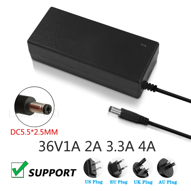 36V 1A 2A 3A 3.3A 4A Power Adapter Water Purifier Water Dispenser Power Supply 36V 3300MA DC Power Cord