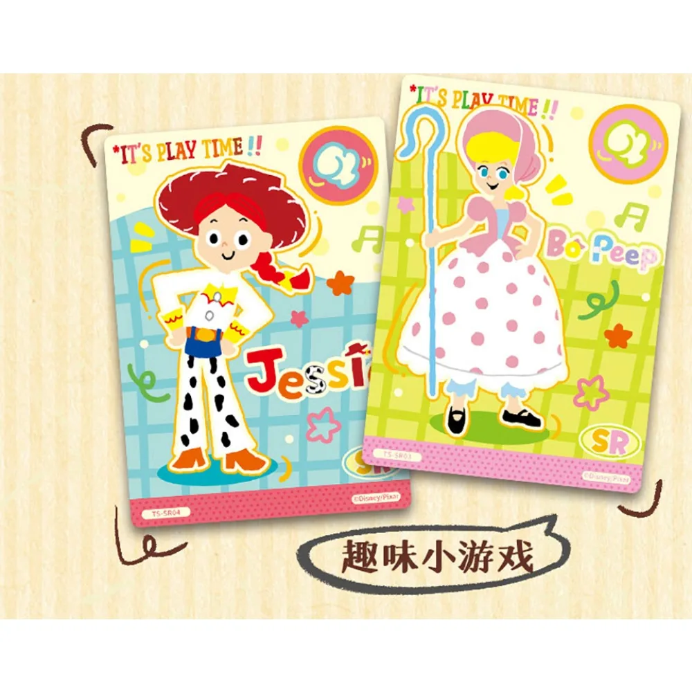 New CARD.FUN Toy Story Collezione di carte Disney Personaggio dei cartoni animati Woody Buzz Lightyear Squisite carte con ritratto di versione Q Regali