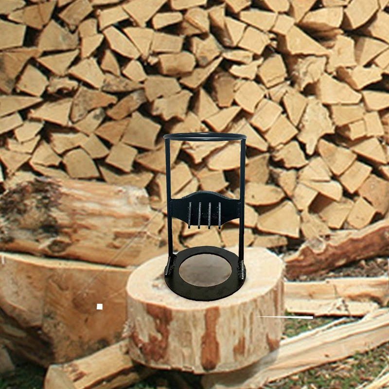 Firewood Kindling Splitter Ornaments Metal Chopping Wood Ornaments Firewood Wedge Hatchet Ornaments Home Decoration Gift