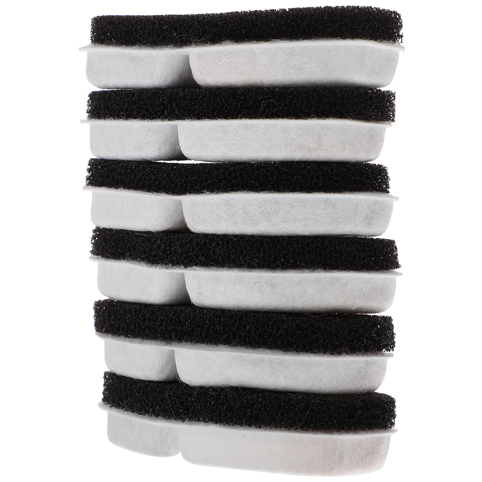 

6pcs Pet Water Fountain Replacement Filters High-Grade Bubble Cotton Deep Filtering For Cat Dog Dispenser Supplies Fine Mesh