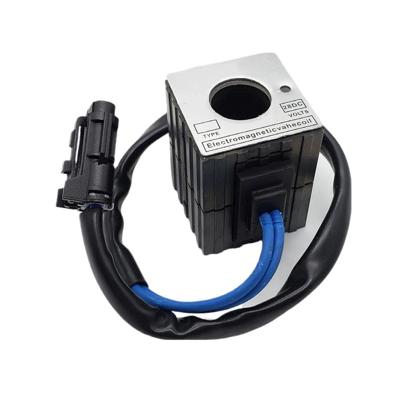 

for Ward W60 65 135 150 215 225 245-8 Pilot safety locking solenoid valve coil Construction Machinery Parts