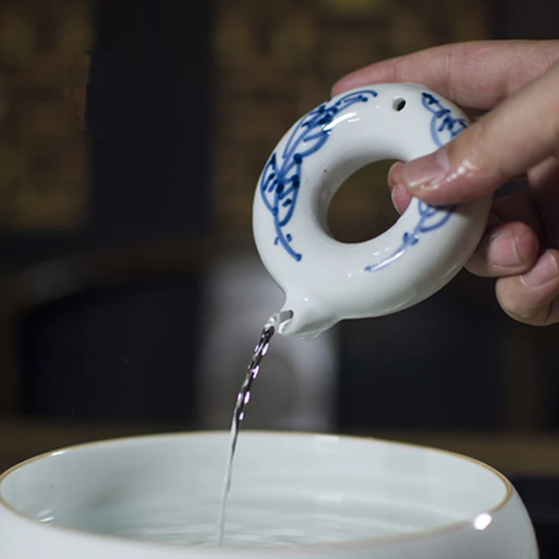 Calligraphy Tool Ceramic Waterdrop For Ink Calligraphy Painting Water Dropper