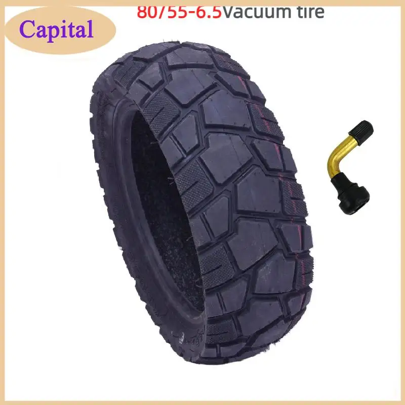 

10Inch 80/55-6.5 Vacuum Tire For Electric Scooter High-Quality Super Wear Front Rear Wheel Tubeless Tire Replacement Accessories