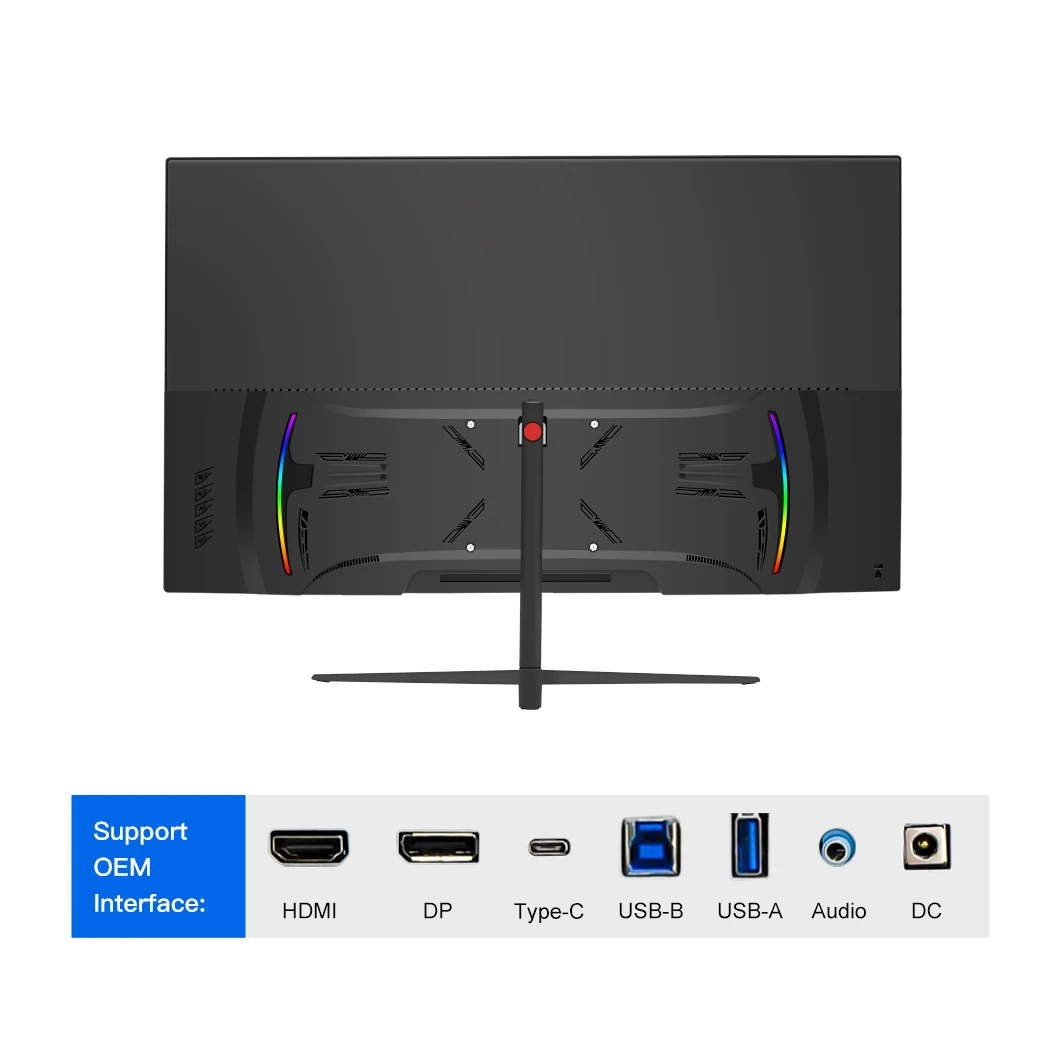 كمبيوتر شخصي 24 بوصة ألعاب 1 مللي ثانية 4 مللي ثانية للكمبيوتر