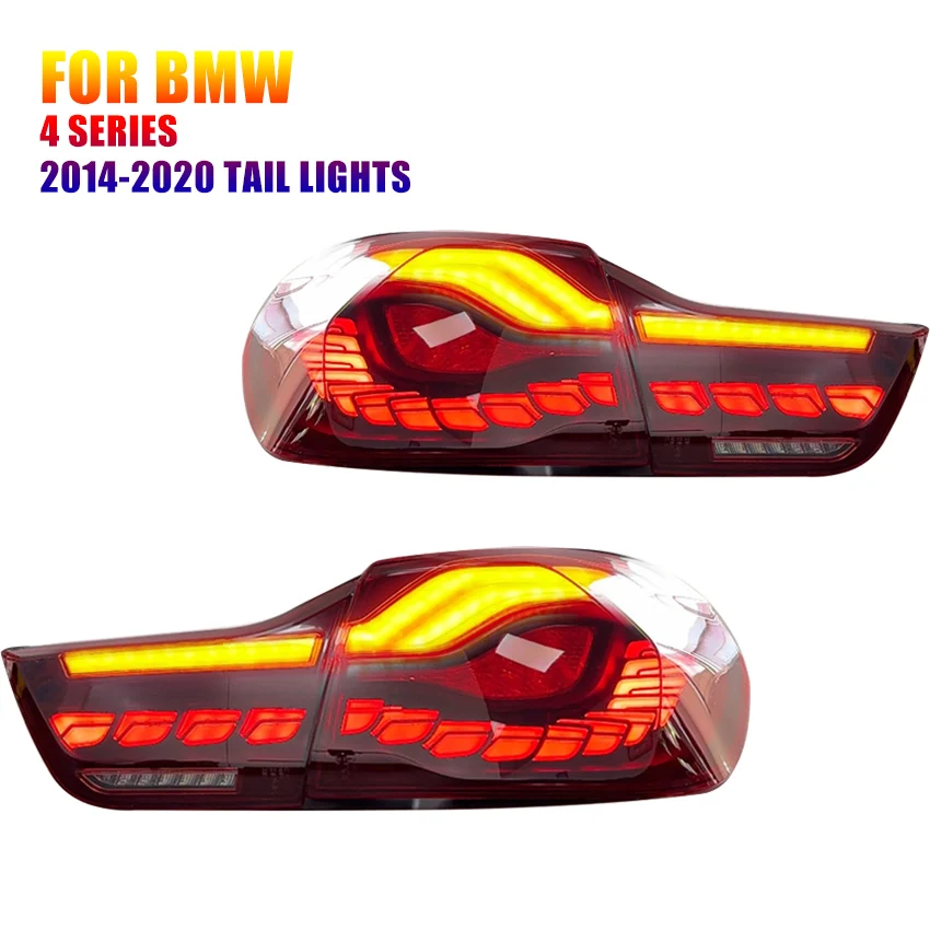 Car Light For BMW 4 Series 2014-2020 Tail Lights Lamp Assembly F32 F82 F83 F36 LED Auto Taillight Car Accessories Upgraded