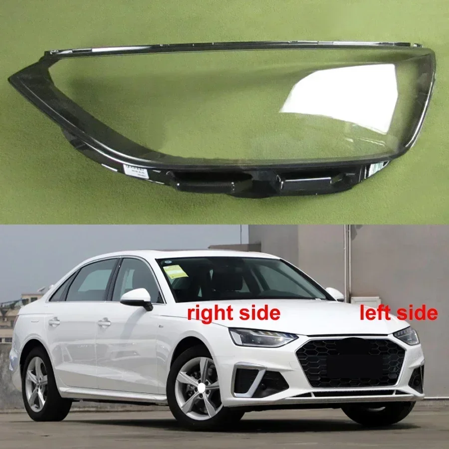 For Audi A4 A4L/S4/RS4 B9PAB10 2020 2021 Car Accessories Front Headlamp Cover Headlight Shell Lampshade Lens Plexiglass