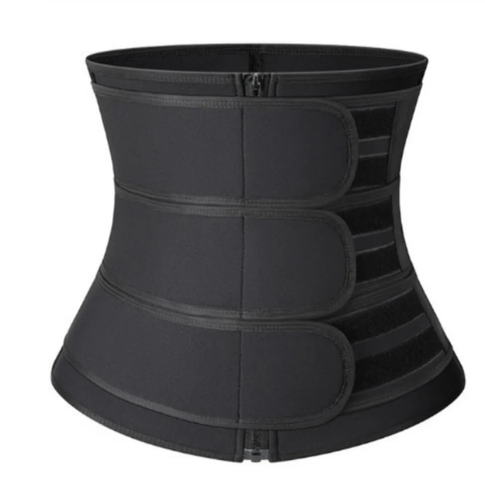 

Slimming Belt Double Straps Waist Trainer Corset Sauna Sweat Compression Abdominal Slimming Belt Hot Waist Trimmer Workout