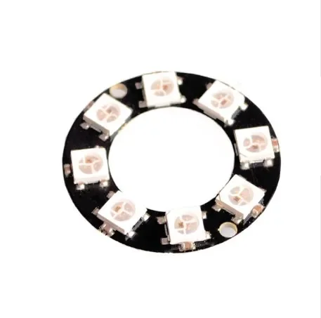 RGB LED Ring 1 3 4 7 8 9 12 16 24 32 Bits LEDs WS2812 5050 RGB LED Ring Lamp Light with Integrated Drivers