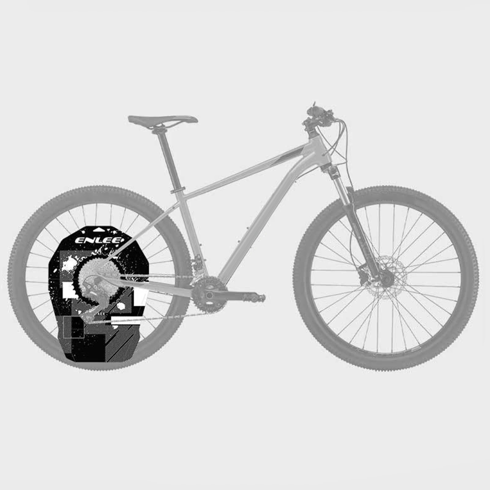 

Защитный чехол для велосипеда, защита дисковых тормозов, маслостойкая пластина для обслуживания и чистки велосипеда, предотвращает шум и износ.