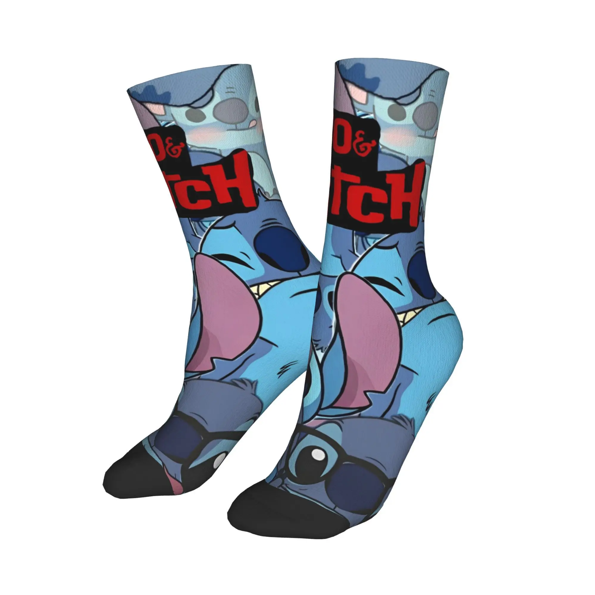 

Lilo and Stitch 2025 Funny Movie Merch Kids Socks Kawaii Cartoon Boys and Girls Gifts Dress Socks Stocking