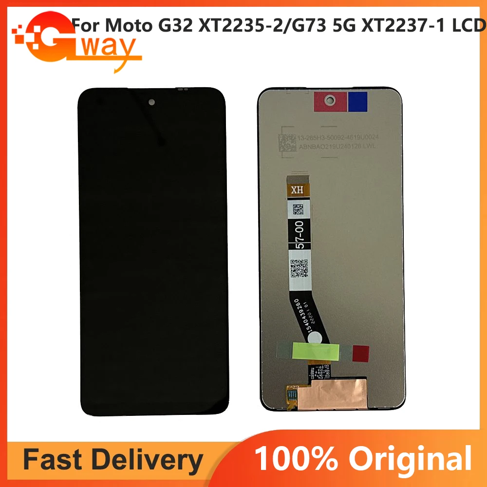 

6.5" For Motorola Moto G73 5G XT2237-1 For MOTO G32 XT2235-2 LCD Display Replacement Touch Screen Digitizer Assembly