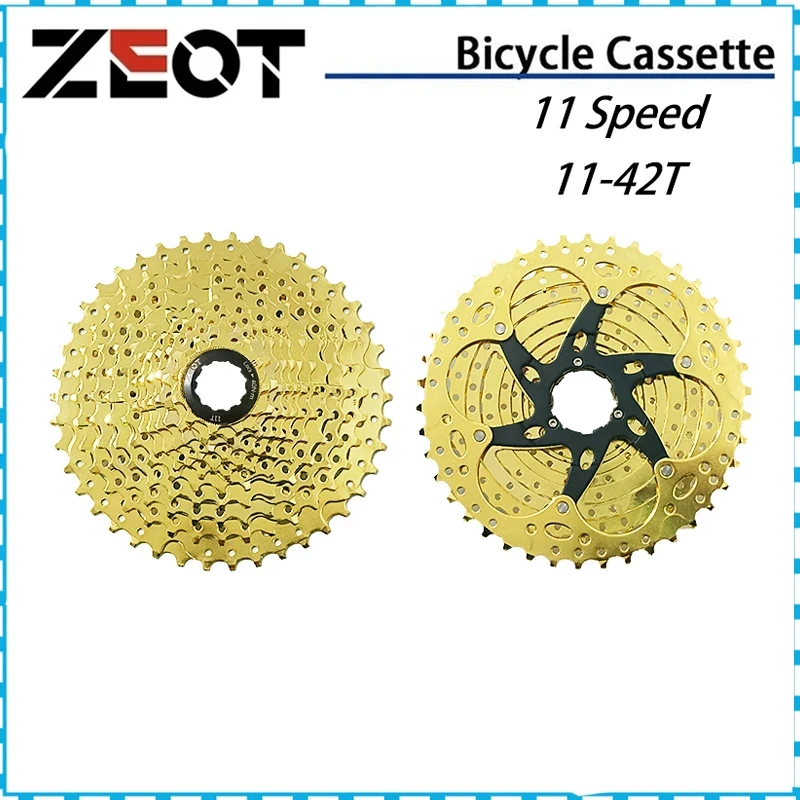 ZEOT Gold Freewheel 11 Speed 11-42T: La Soluzione Perfetta per Ciclisti Stradali e MTB