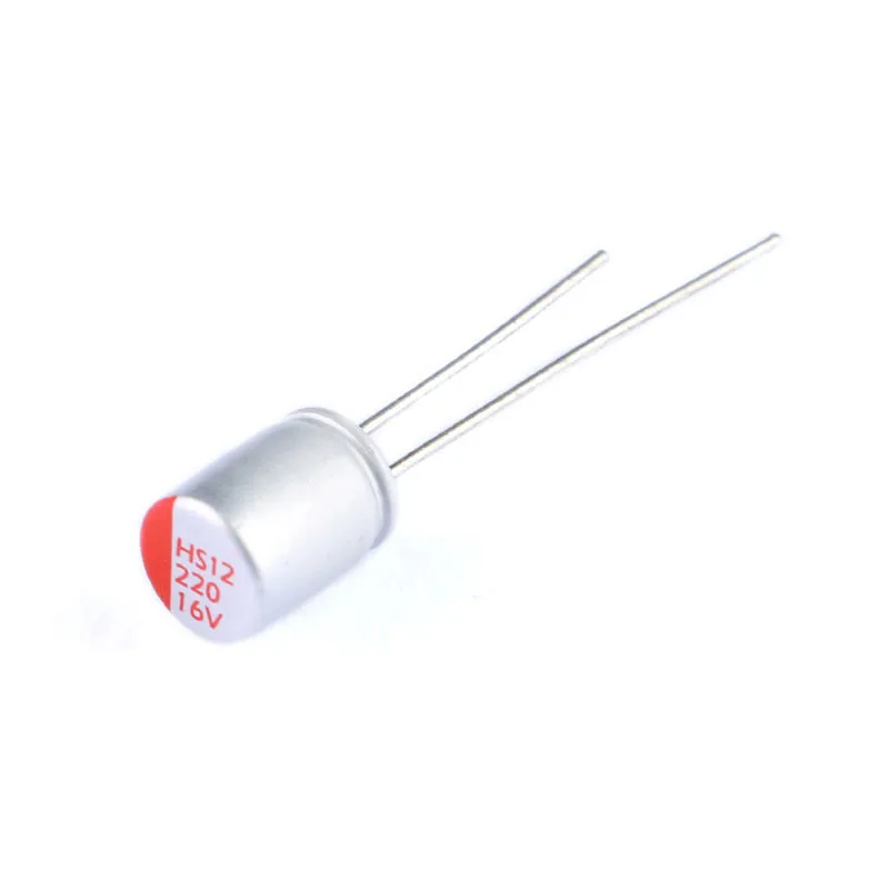 10pcs New DIP Polymer Solid Electrolytic Capacitor Super Low ESR 16V 47/100/150/220/270/330/470/560/680/820/1000/1500/2200UF