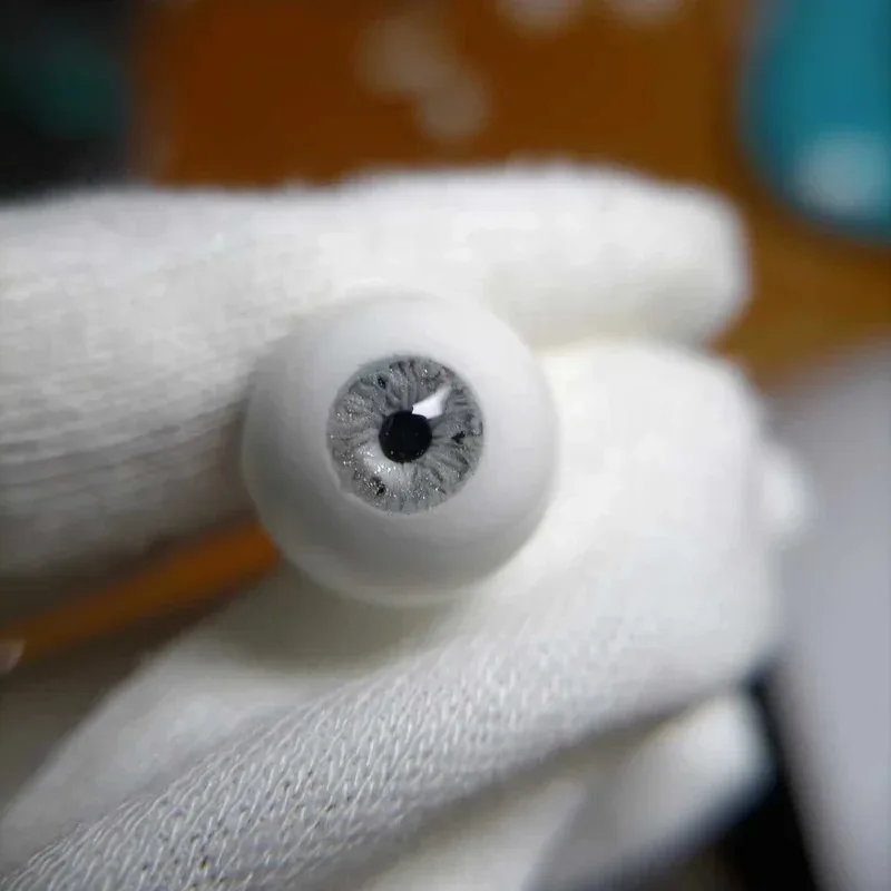 Puppenaugen 10/12/14/16/18/20/22 mm für 1/3 1/4 1/6 Bjd Puppe Dress Up Spielhaus Spielzeug Handgefertigtes Gips Augapfel Puppenzubehör