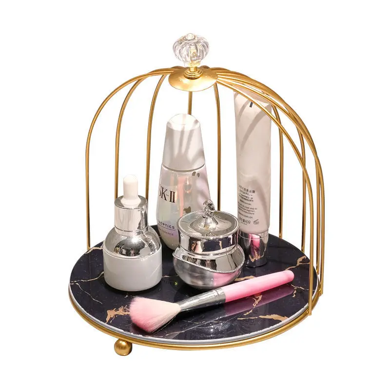 Bathroom Washroom Vanity Toilet Desktop Storage Boxes Makeup Supplies Washstand Birdcage Shelf Bathroom