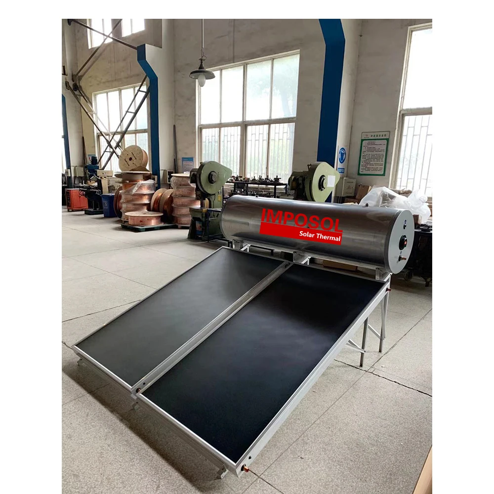 

Лидер продаж, плоская панель высокого давления 150л, 200л, 300л, солнечный водонагреватель для дома или отеля