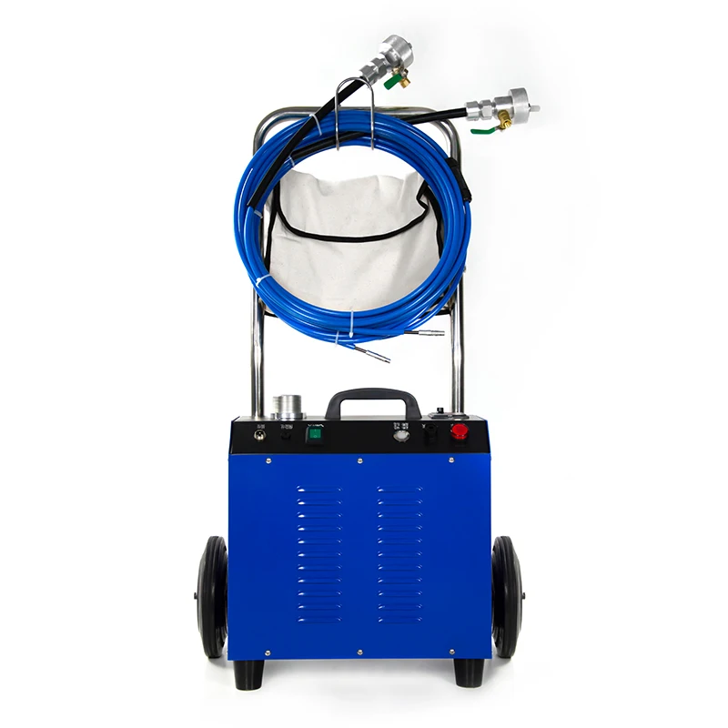 Central air conditioning pipe cleaner High speed rotating flexible shaft cable condenser tube cleaning machine for Pipe Cleaning