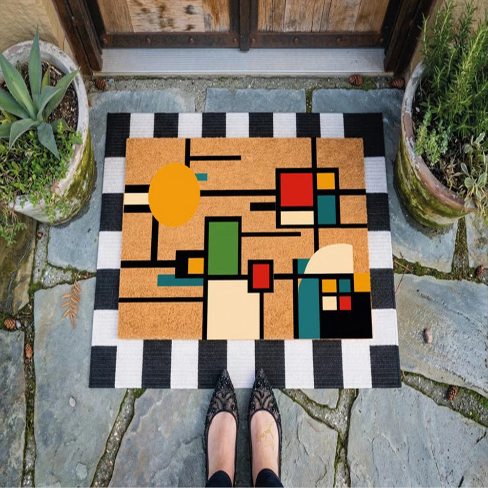 Mid Century Modern Doormat Col - Century Textile & Sewing Supply Hours 评论和价格
