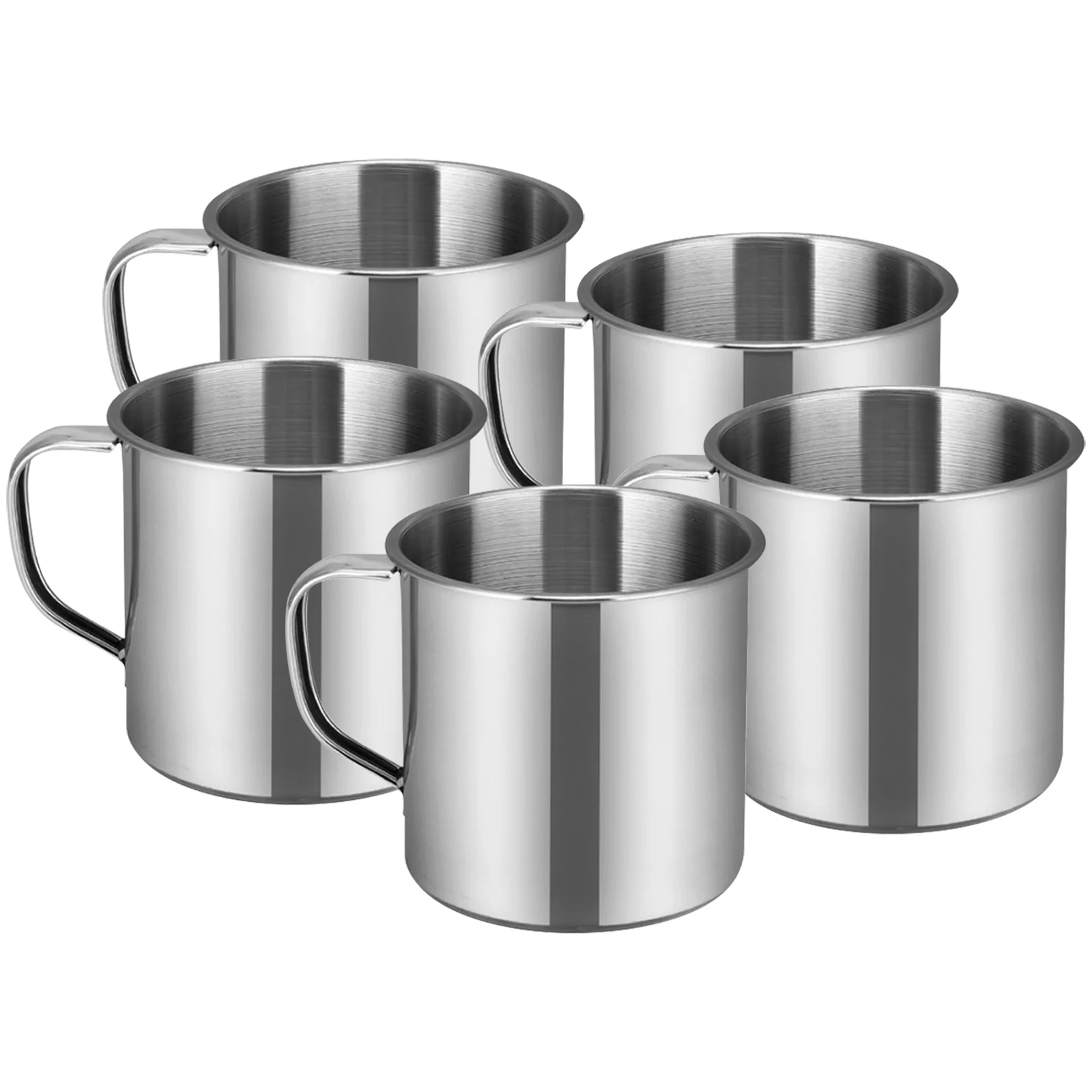 Office Cup Kids Milk Water Drinking Kindergarten Stainless Steel Anti-fall Were Resistant Coffee