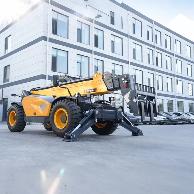 Hot Selling New Telehandler Hydraulic Mine Diesel Mechanical Forklift MultiFunctional Power 4 Ton 5 Ton Telescopic Handler
