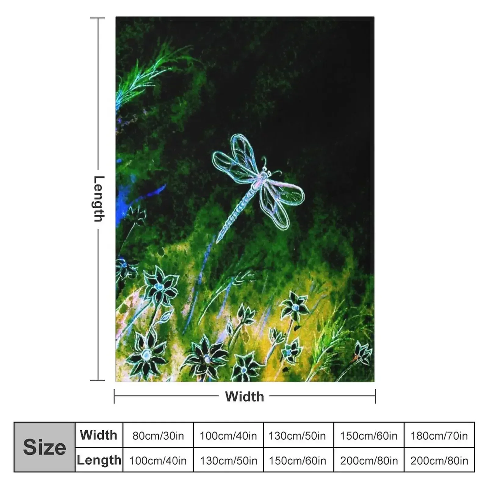 Angel Dragonfly Throw Blanket Soft Retros Blankets Sofas Of Decoration Summer Beddings Bed covers warm for winter Blankets